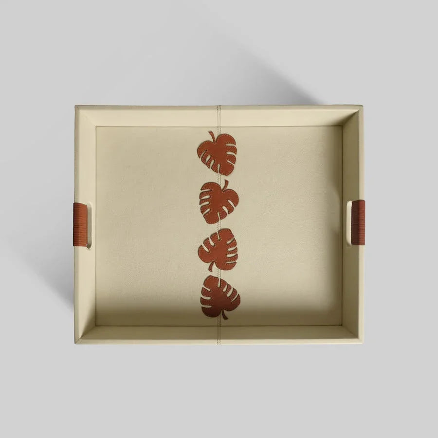 The Botanical Tray | Beige, Brown