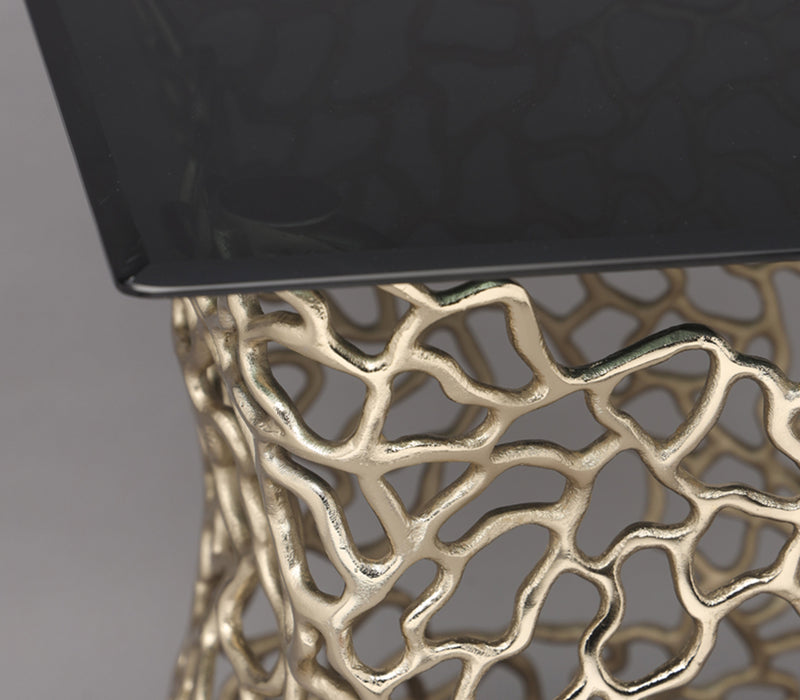 Organic Mesh End Table