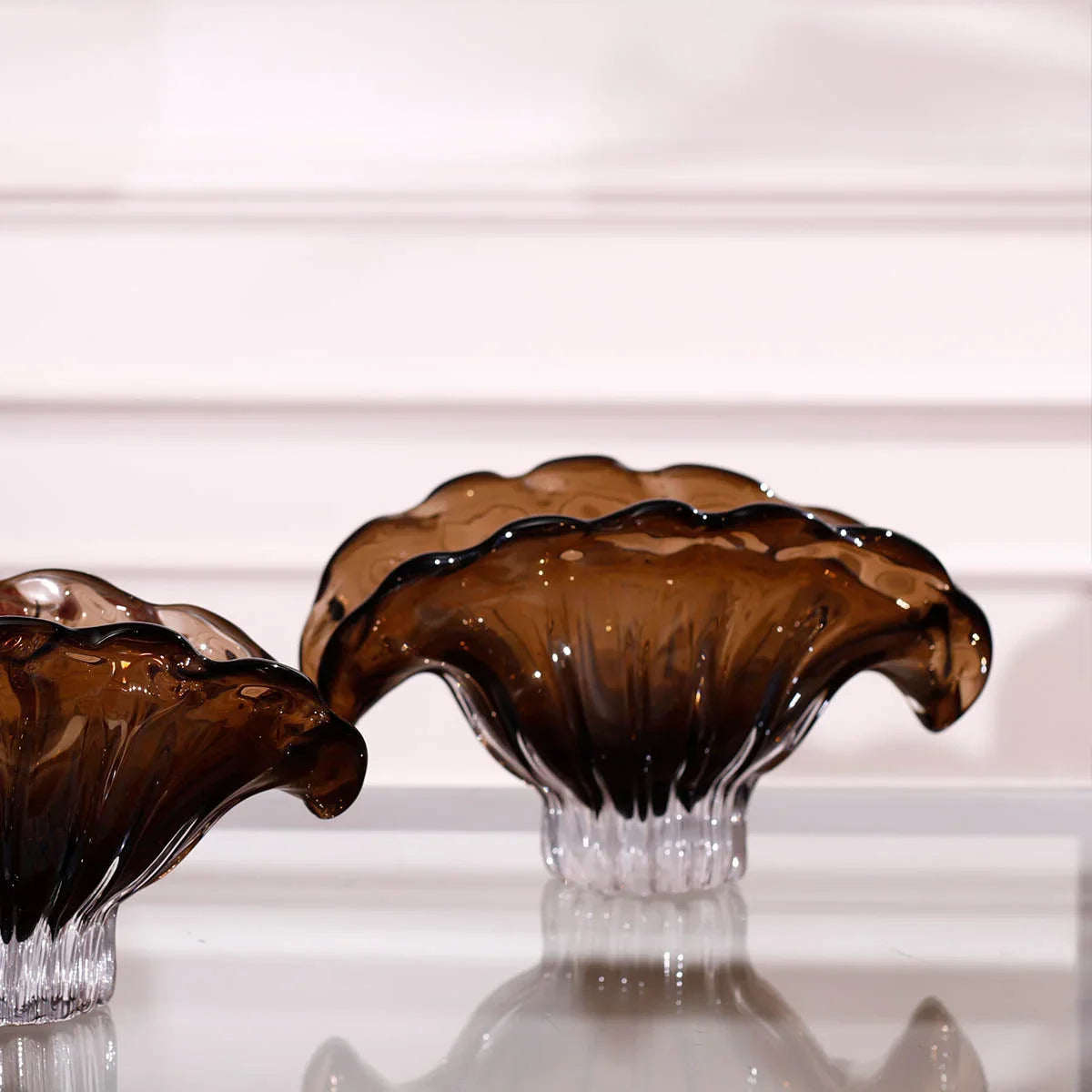 Conch Decorative Crystal Plate