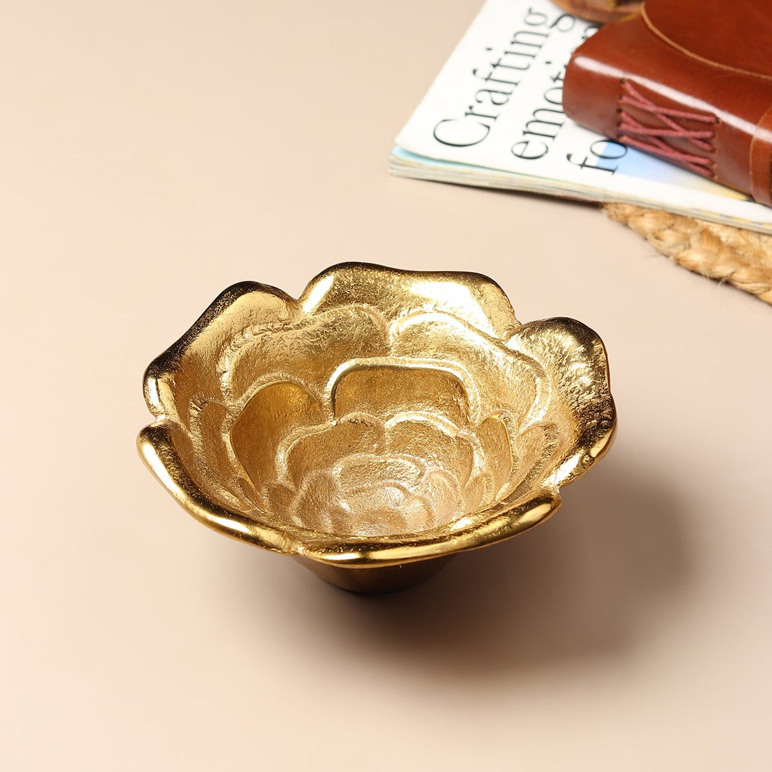 Petal Metal Bowl