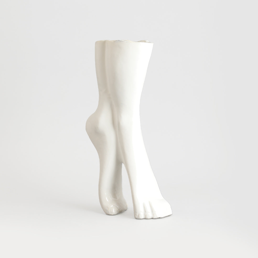 Alba White Vase