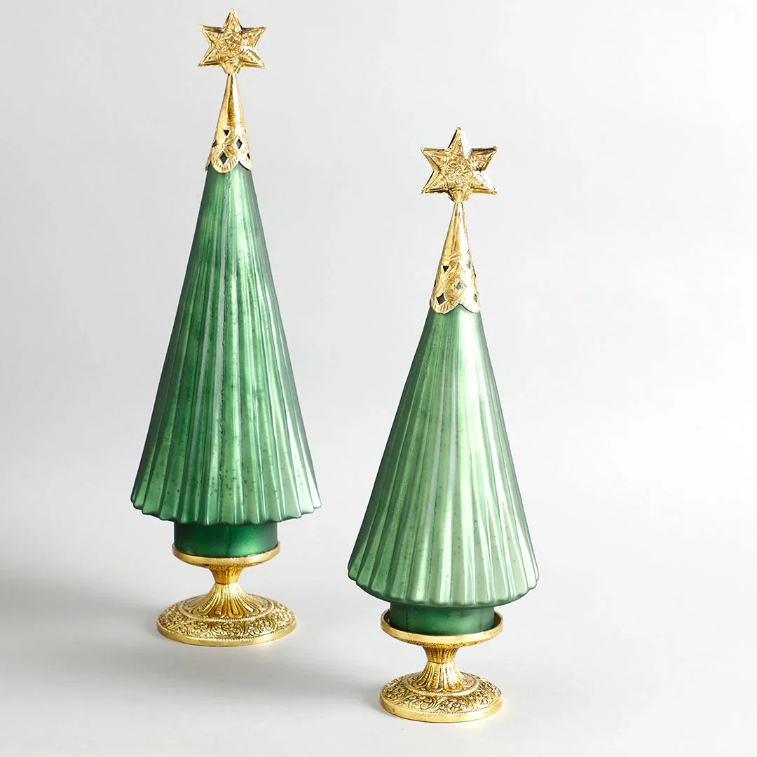 Star Christmas Glass Decorative Tree