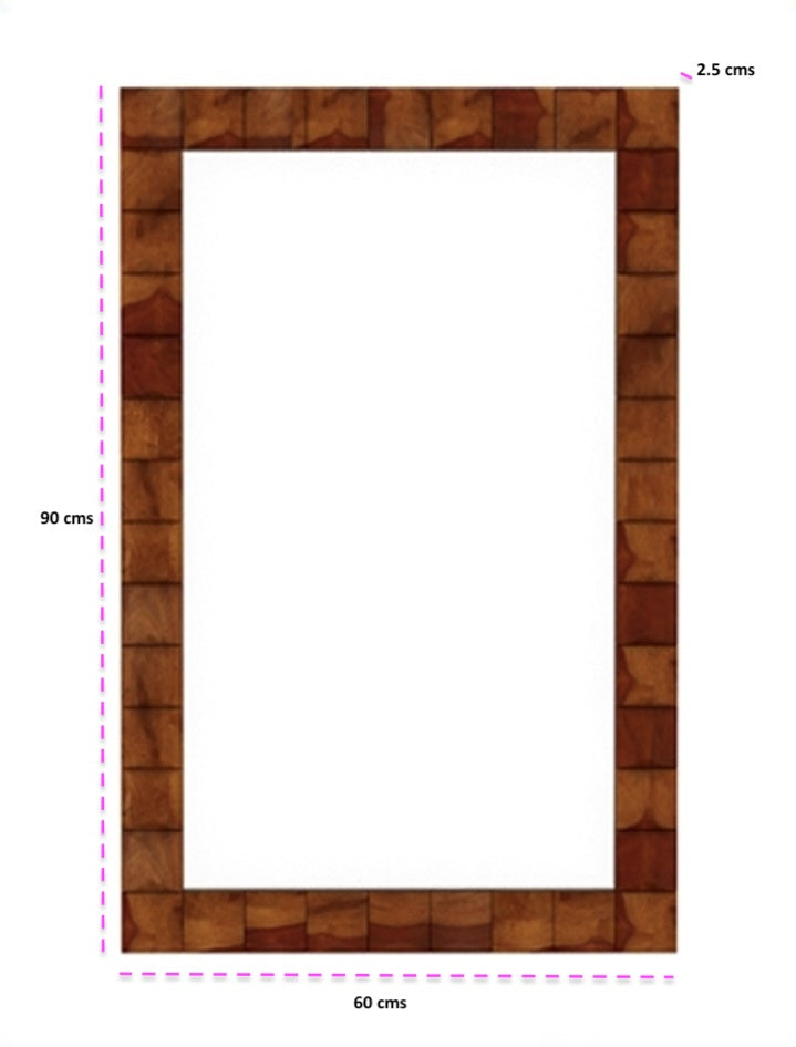 Mars Mirror | Sheesham Wood