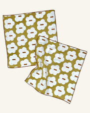 Petal Puff | Kerchief Squares | Slub Cotton