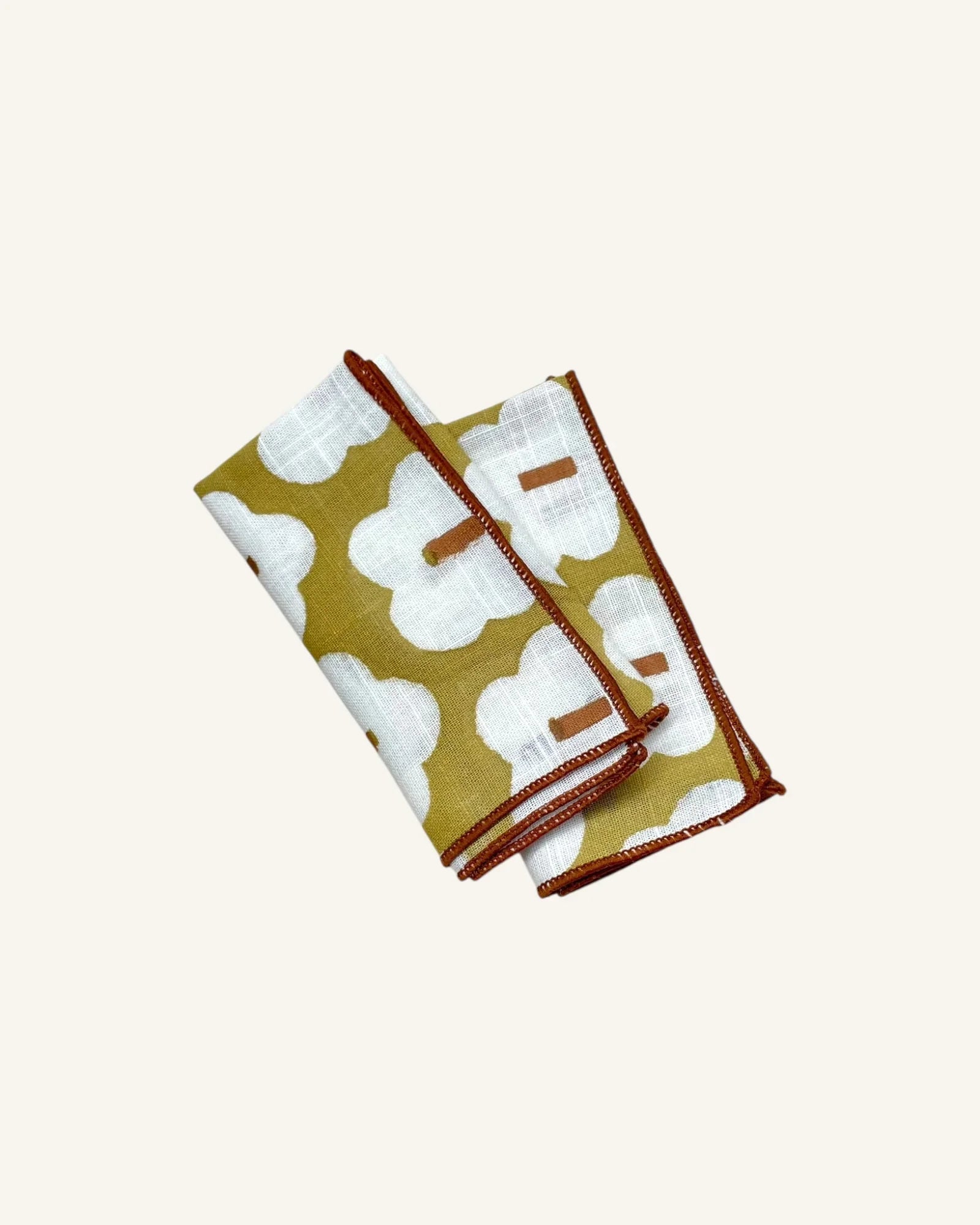 Petal Puff | Kerchief Squares | Slub Cotton