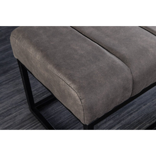 Fresno Long Ottoman Cum Bench | Hallway Bench | Dining Bench | Extra Seating (Ruddy Pink)