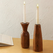 Deomali Candle Stand Sets In Camel Brown Colour