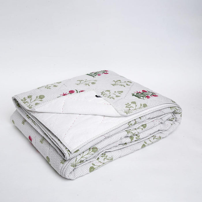 Fiore Petal Tapestry Quilt & Cushion