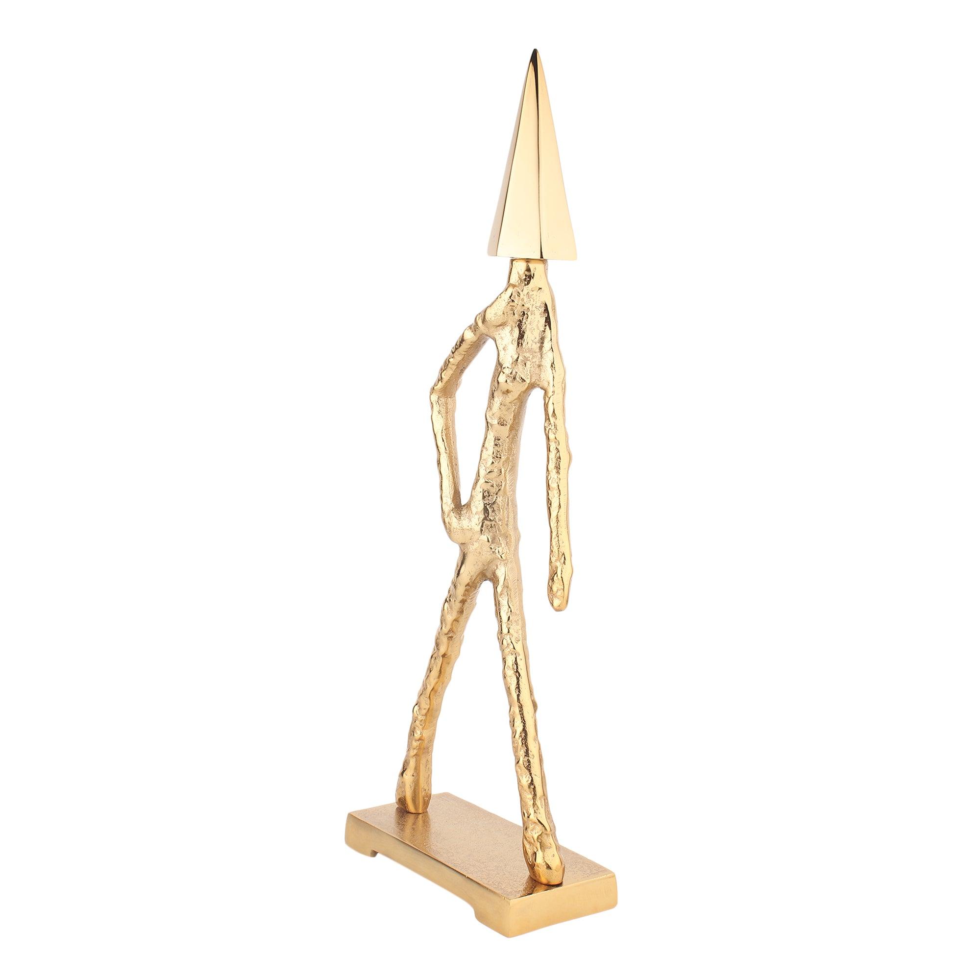 Arrowed Being Sculpture | Designer Showpiece for Living Room & Modern Home Decor Item