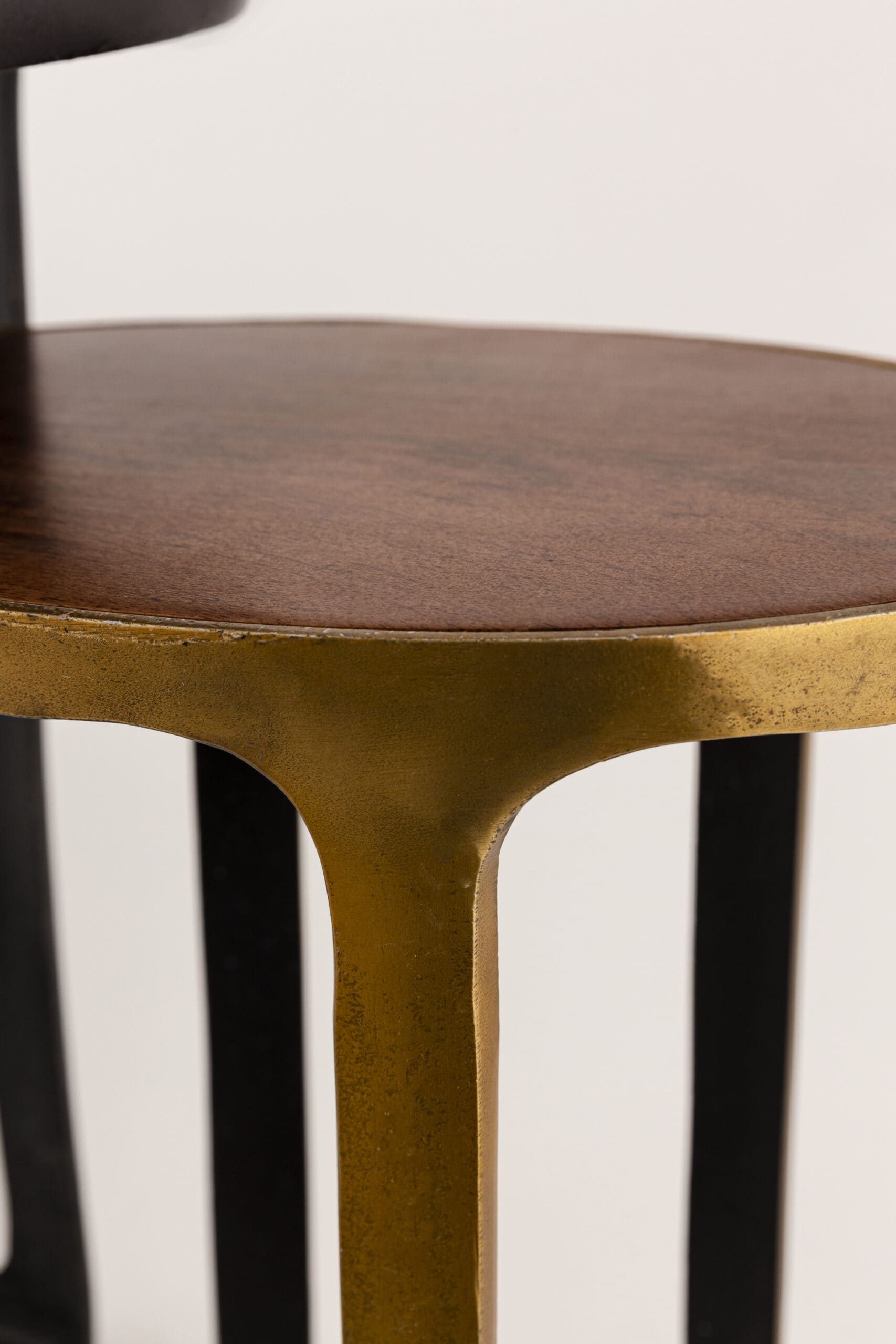 Lady Marc Nesting Tables Set of 2 | Mango Wood & Marble Side Tables for Living Room