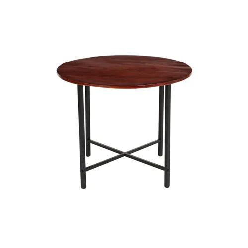Penny Round Dining Table | Acacia Wood Dining Table for Modern Homes