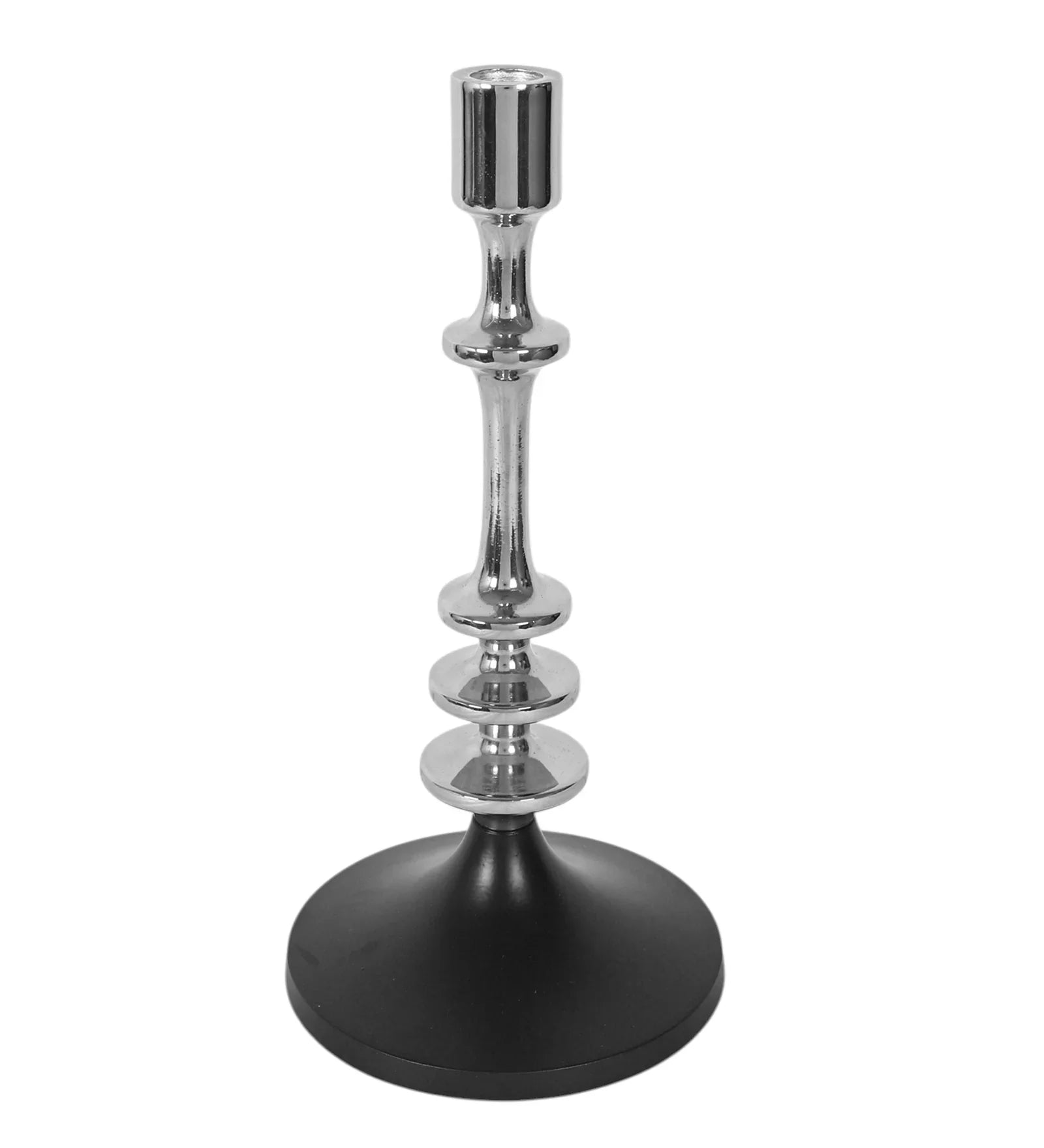 Aristea Silver Candle Holder