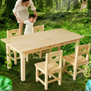 Modern 4 Seater Dining Table Set Study Table