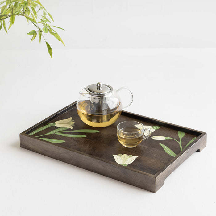 MIRRA Handpainted Wooden Tray