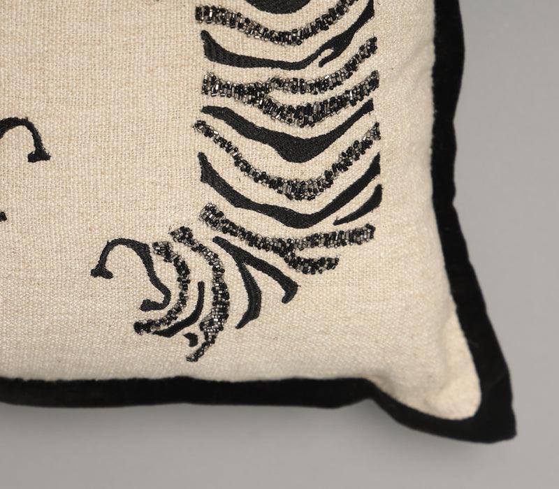 Tiger Tails Designer Cushion
