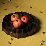 Lotus Urli Set of 2 – Decorative Metal Urli Bowls in Antique Brown for Home Décor, Pooja Room & Festive Decoration