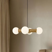 Cora Chandelier | Mild Steel and Glass