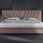 Cross V Designer bed Pink Color