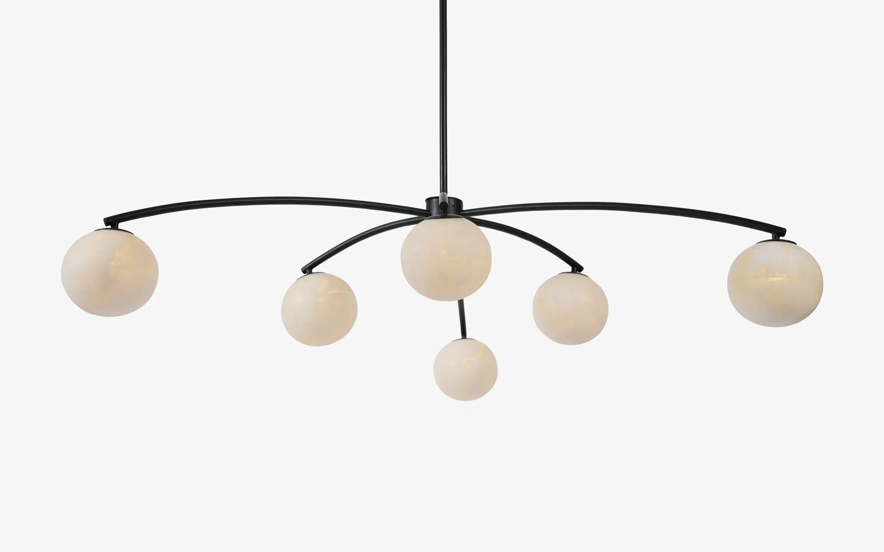 Eos Chandelier | Mild Steel and Resin