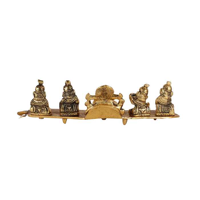 Musical Family Lord Ganesh Idol Statue