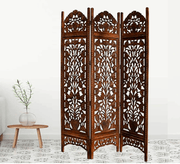 Mango Wood Furniture Piece with MDF Jali Folding Panels