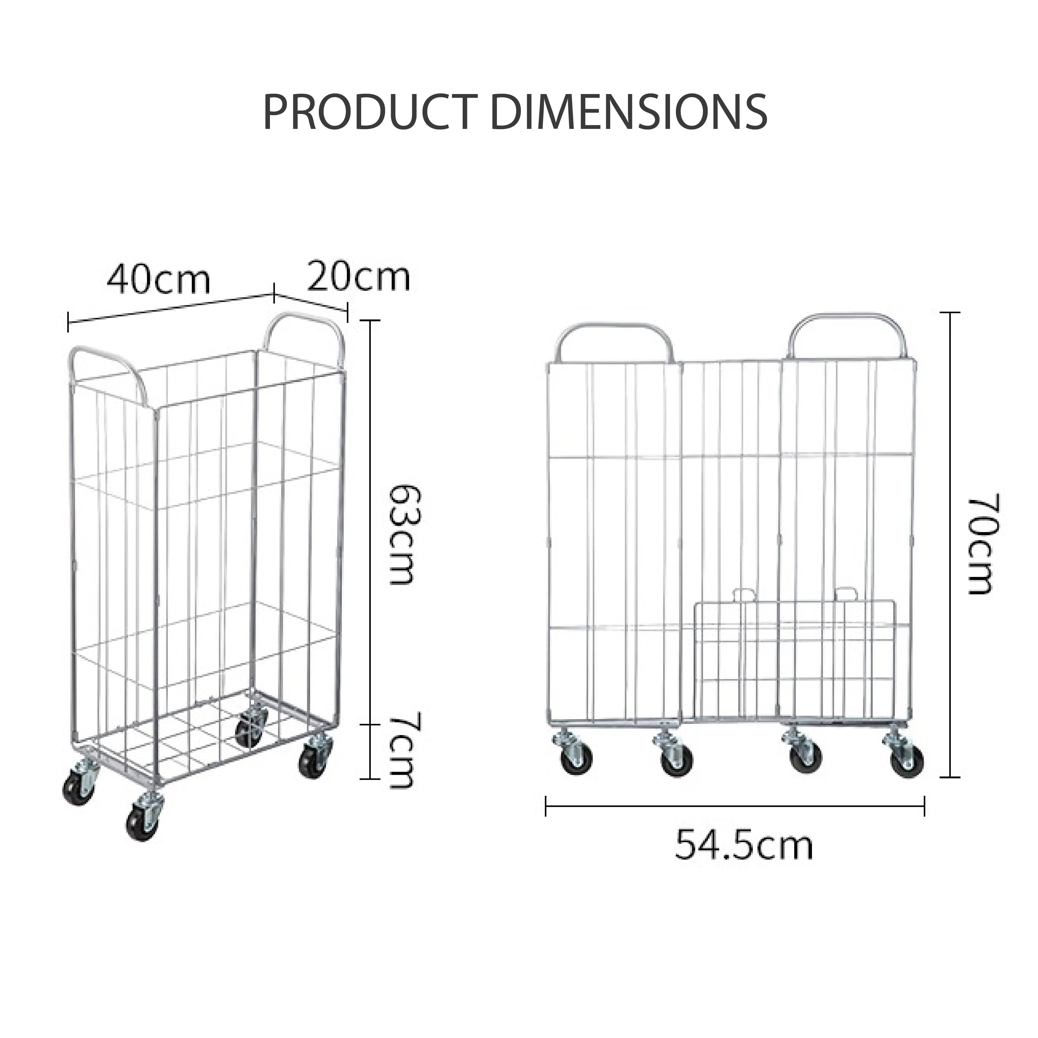 Rolling Storage Basket