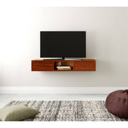 Lublin Wallshelf | Tv Unit With Two Drawer | Sheesham Wood