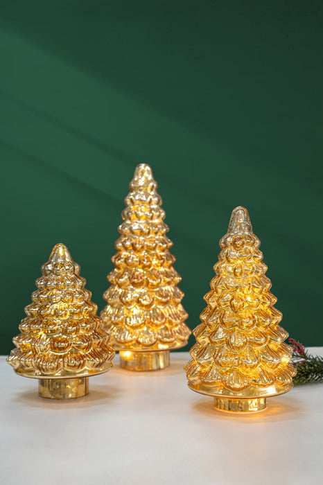 Jubilant LED Christmas Tree | Gold & Radiant Holiday Decor