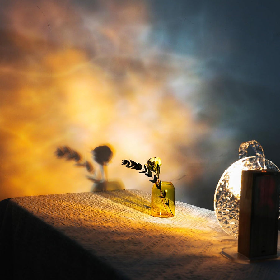 Water Wave LED Rotation Ambient Night Light