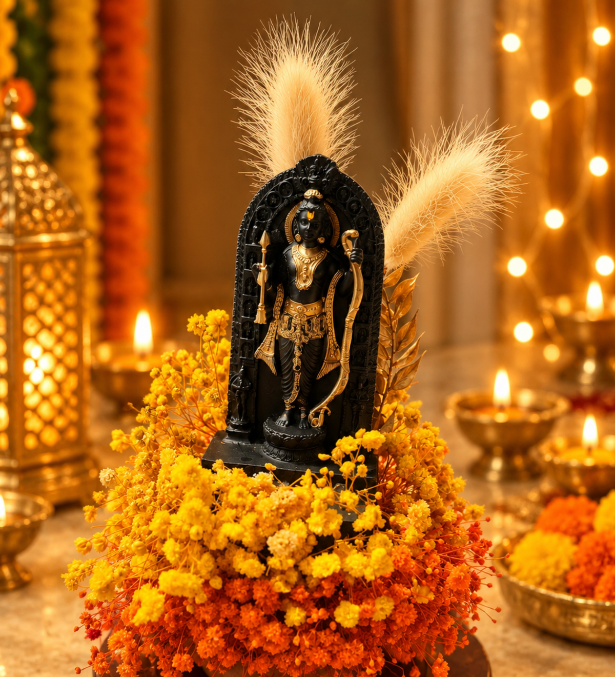 Ram Darbar Blessings Decorative Dome