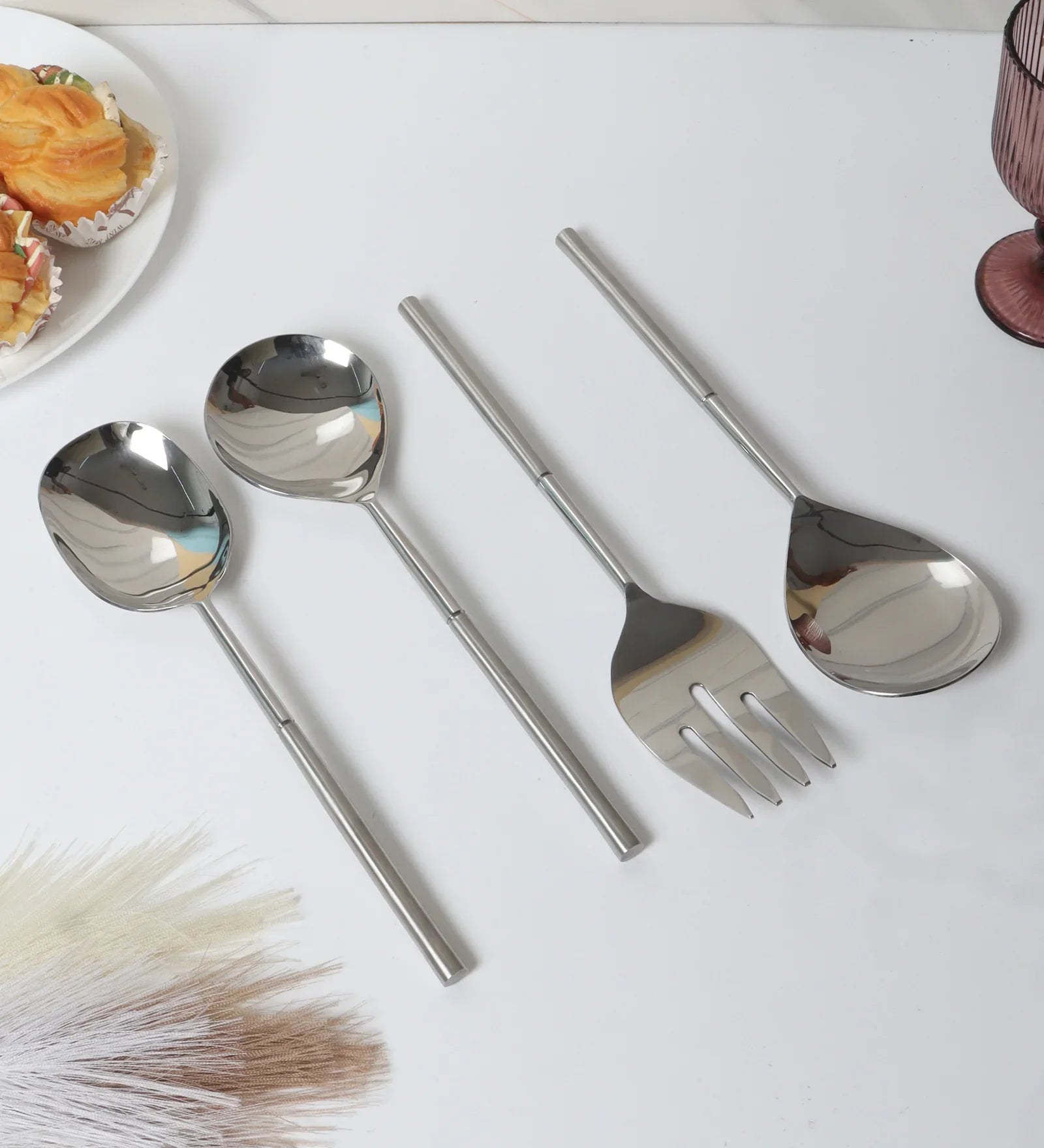 Lark Cutlery Serving Set