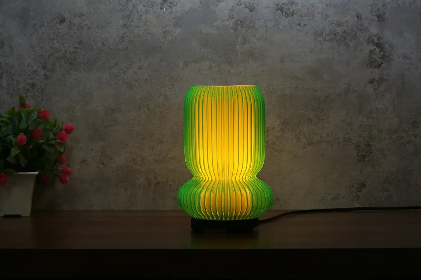 Amber Drift Table Lamp