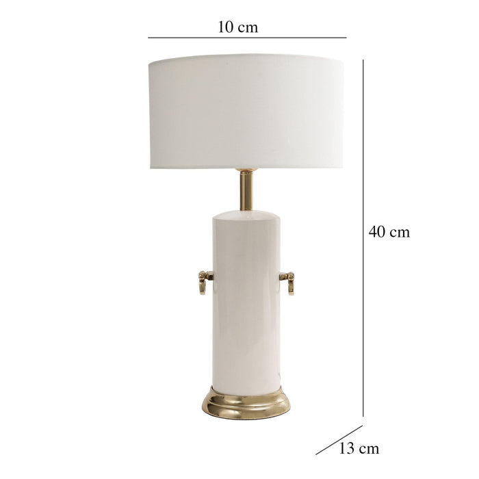 Zenith's Handle Table Lamp | Night Lamp for Bedroom Decor