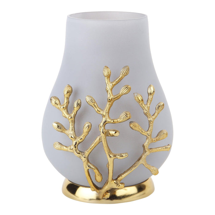 Versalux Glass Vase and Candle Holder | Decorative Items for Living Room.