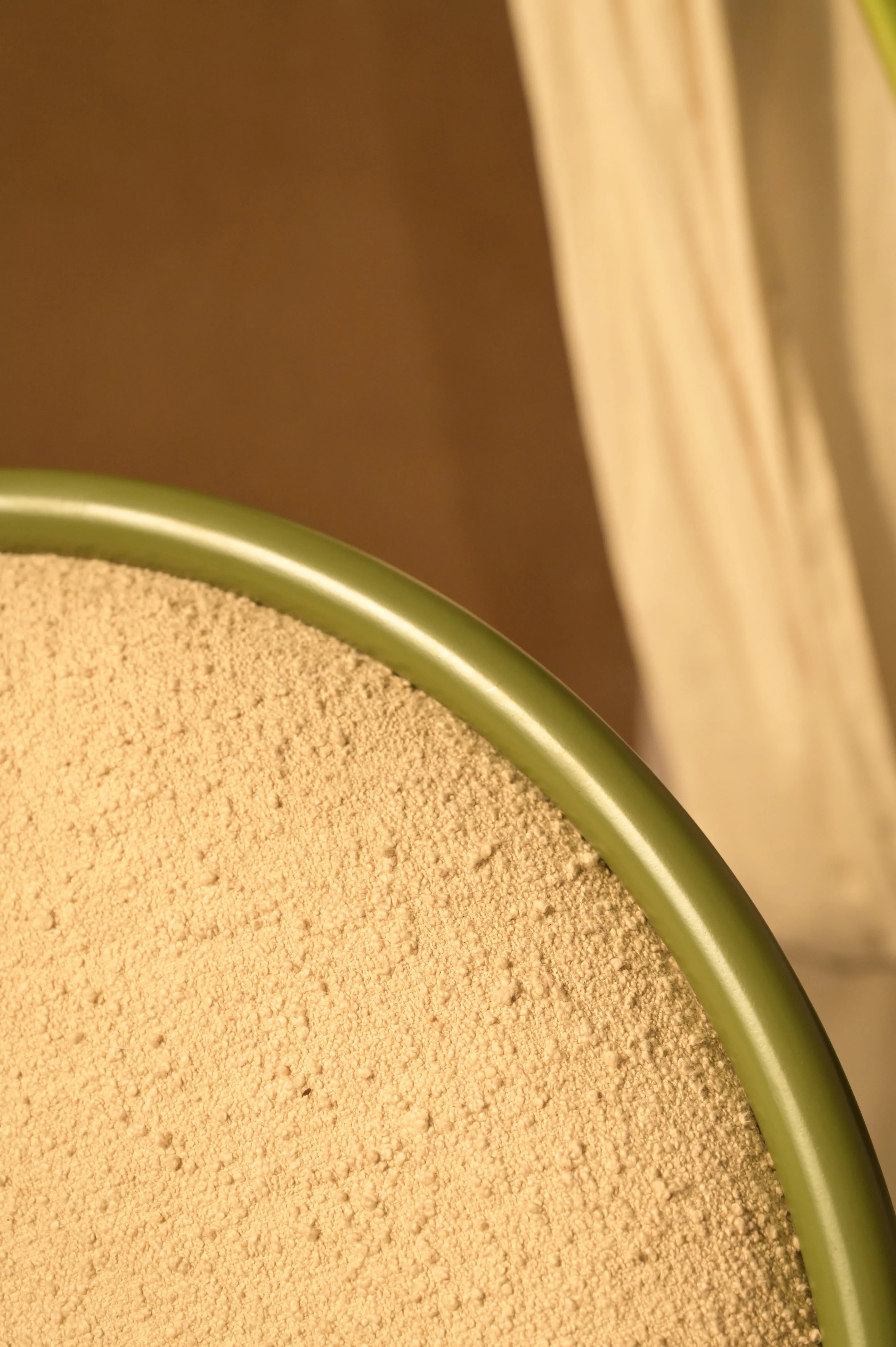 Metal Prayer Low Seating Chair | Designer Chair for Home Temple & Sacred Spaces