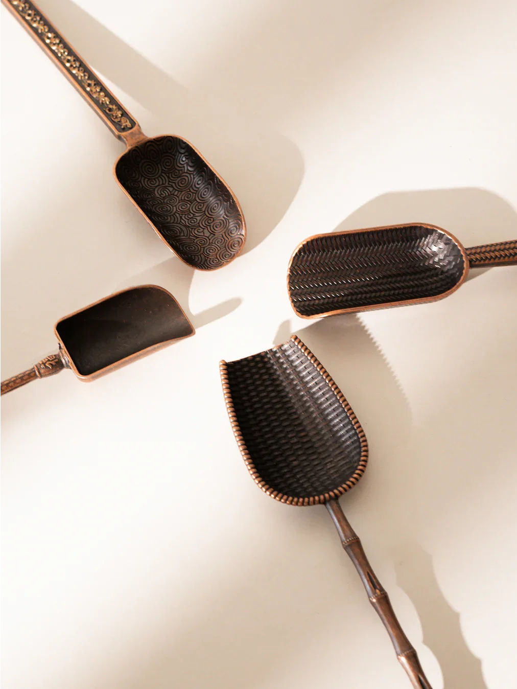 Vintage Spoons Set of 4 | Premium Rust-Free Measuring Spoons for Tea, Coffee & Kitchen Use