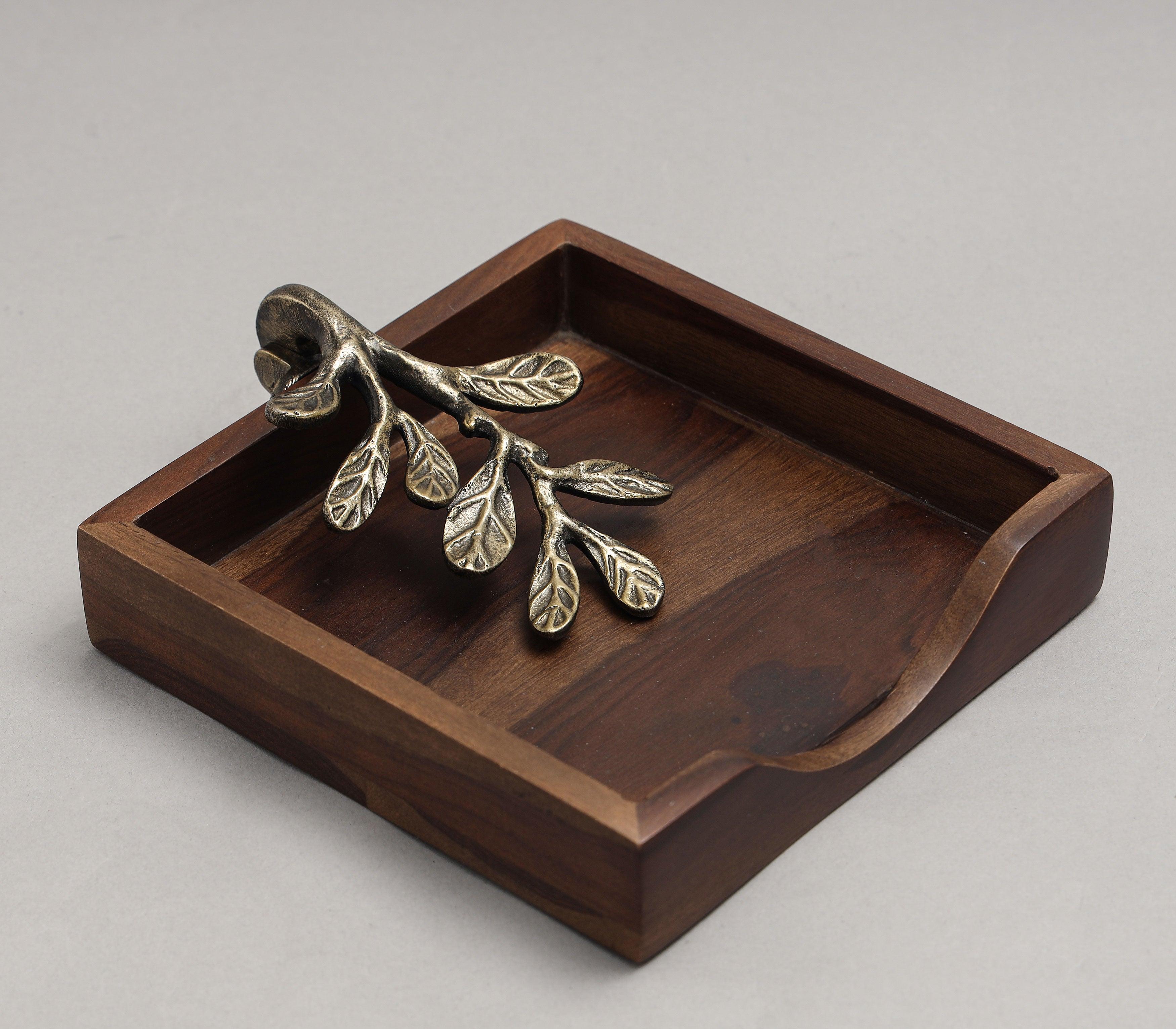 Essence of the Leaf Serviette Holder