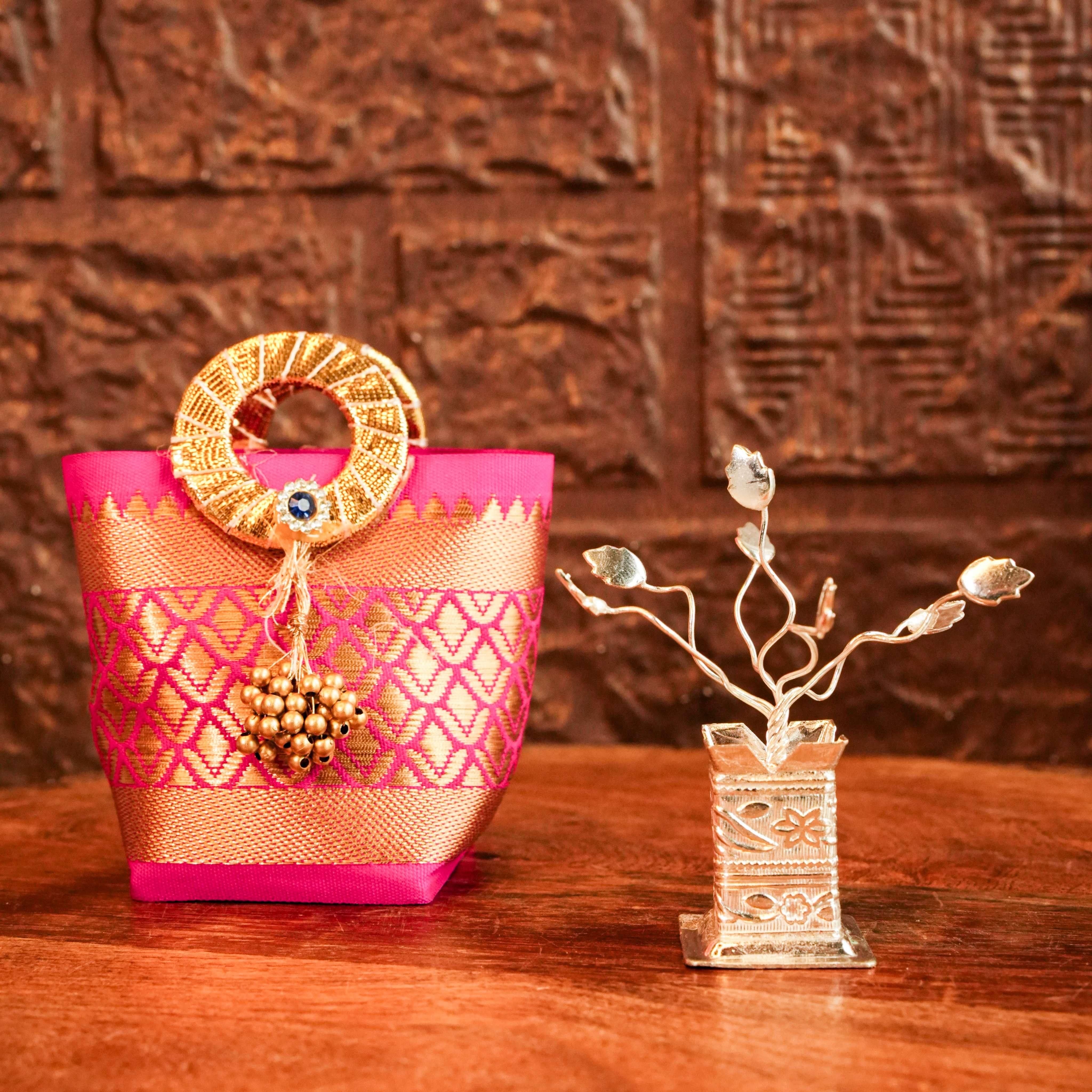 Blissful Silver Basket Hamper Set | Premium Corporate Diwali Gifts