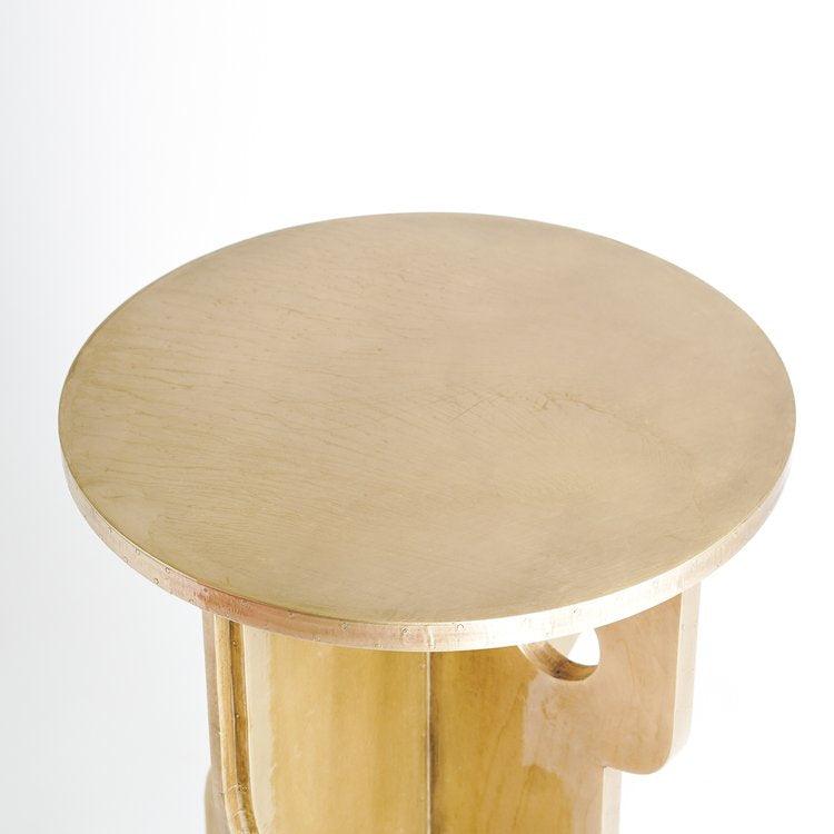 Bedouin Table Gold L | MDF ,Brass