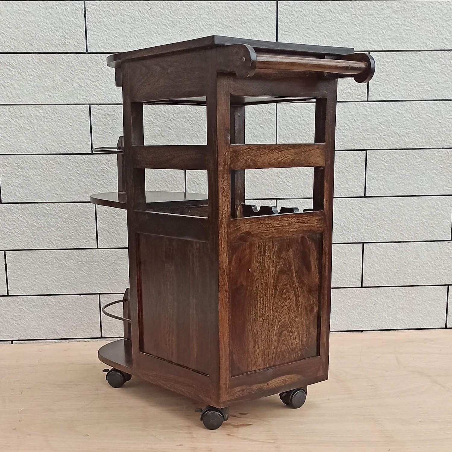 Logan Bar Cabinet  | Walnut