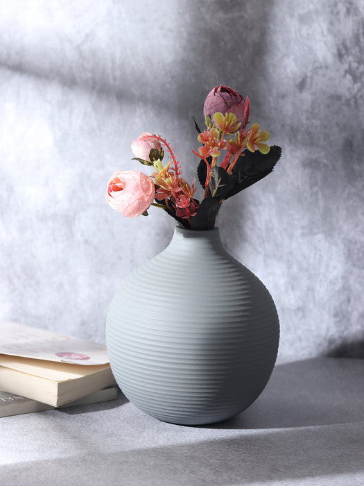 Bella Enamel Vase | Elegant Flower Vase for Home Decor | Vase for Office Decor