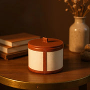 Leather Candle Holder