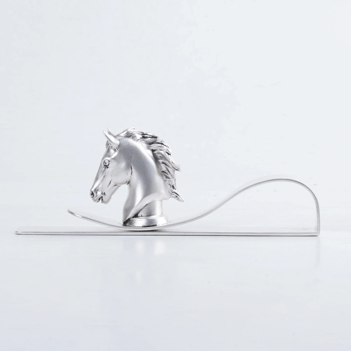 Silver Plated Brass Horse Head Paper Clip
