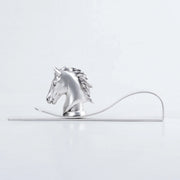 Silver Plated Brass Horse Head Paper Clip