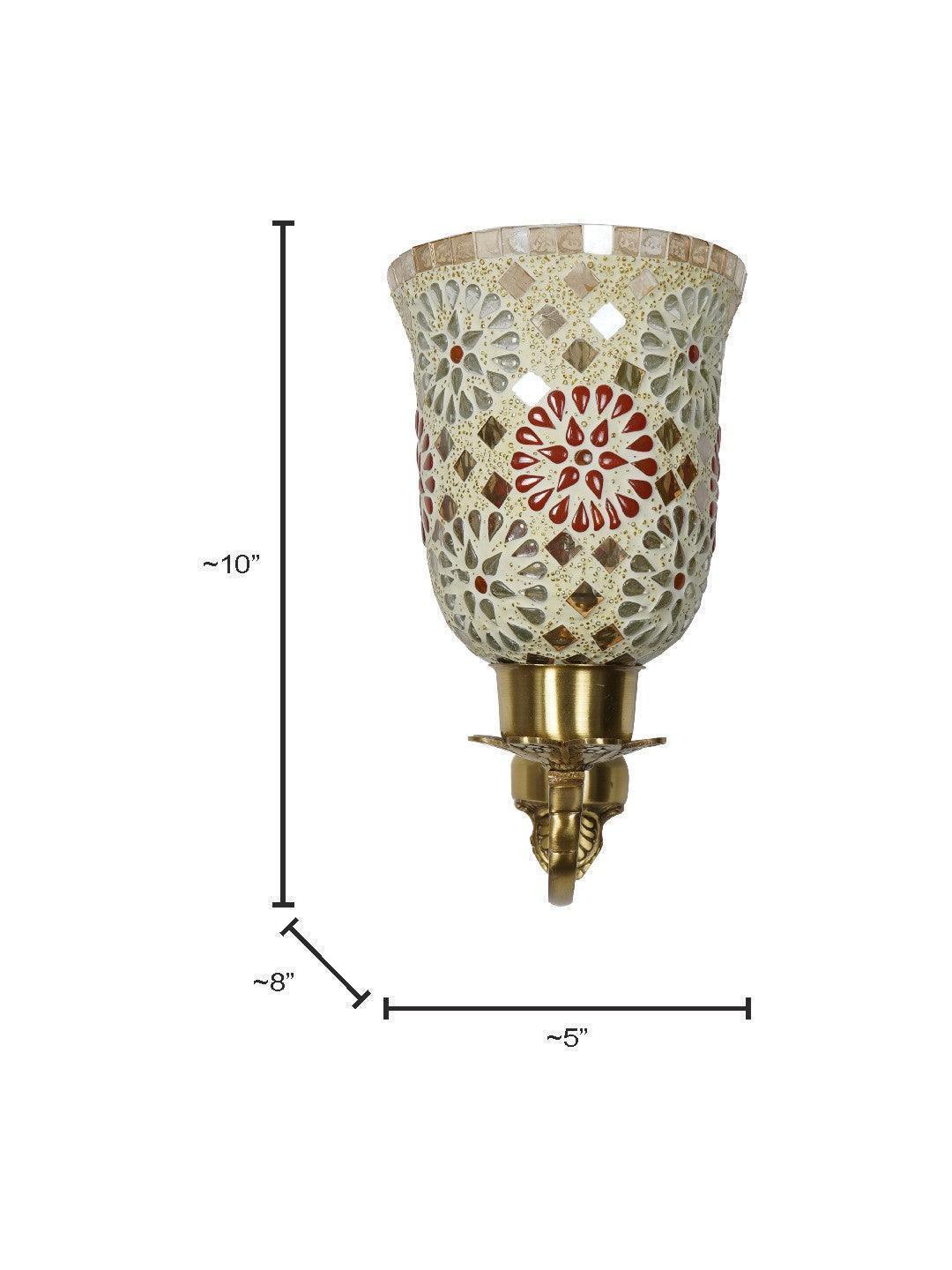 Decorative Mosaic Modern Glass Wall Light