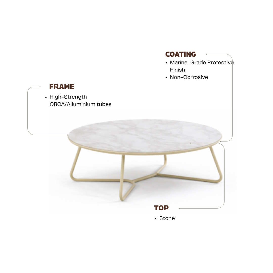 Cala Marble Table