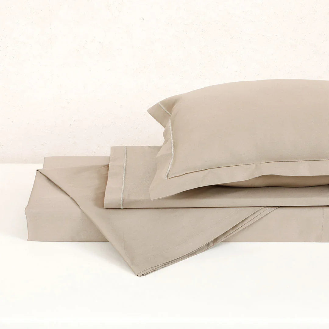 Noor Embroided Cotton Bedsheet Set