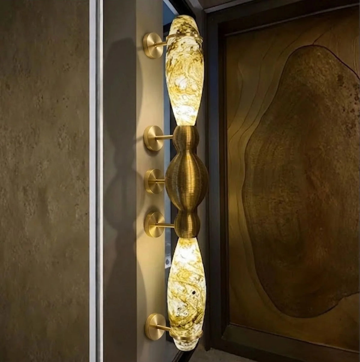 Bella Green Oval Wall Lamp | Wall Sconce