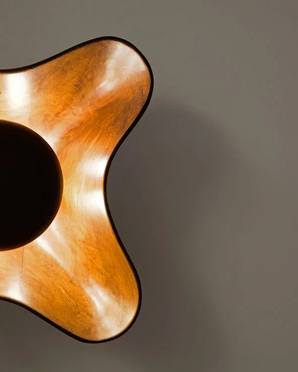 Compass Wall Light | Reclaimed Teak Wood