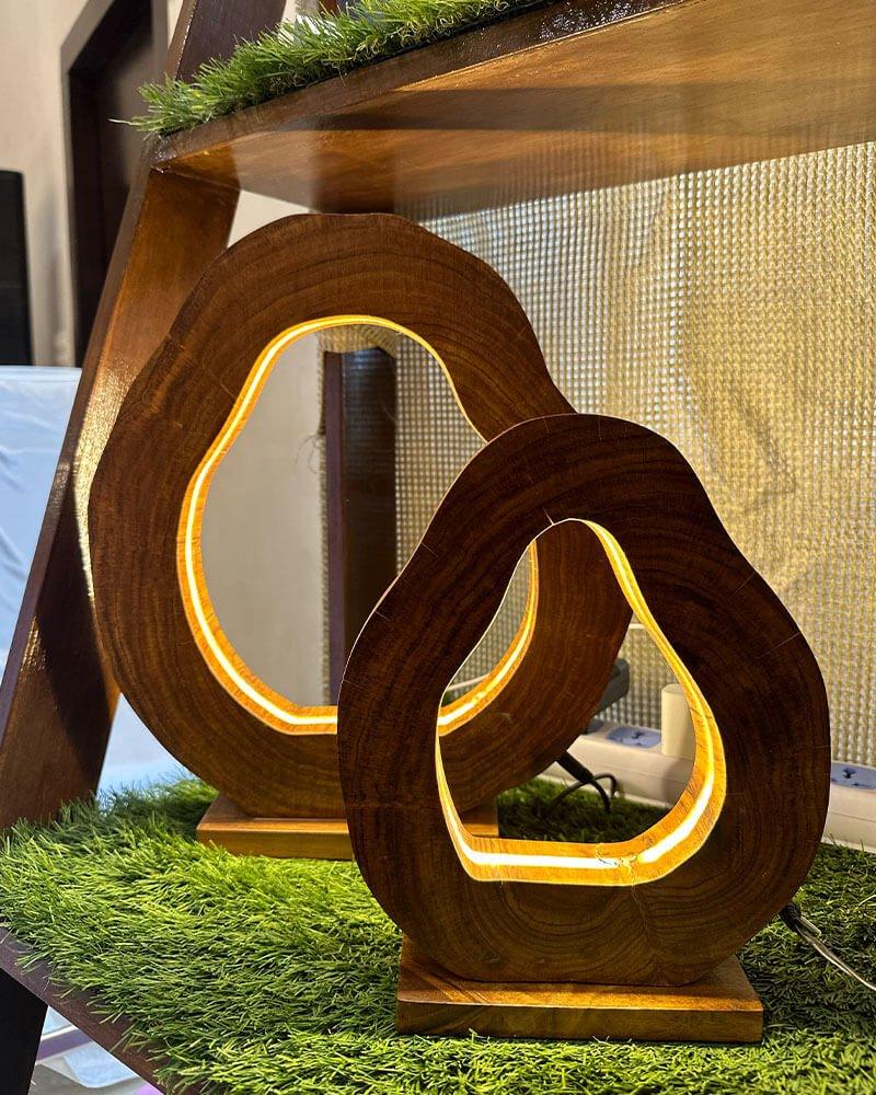 Radiance Illume LED Table Lamp for Living Room | Eco-Friendly Home Decor Lamp